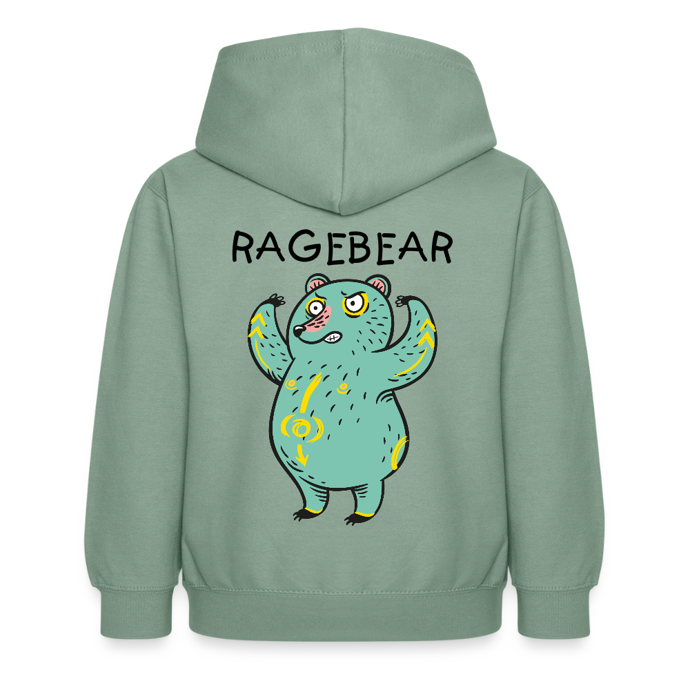 Lasten huppari - harmaanvihreä