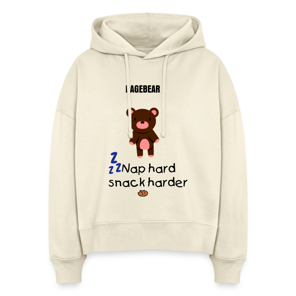 Naisten huppari - luonnollinen raaka