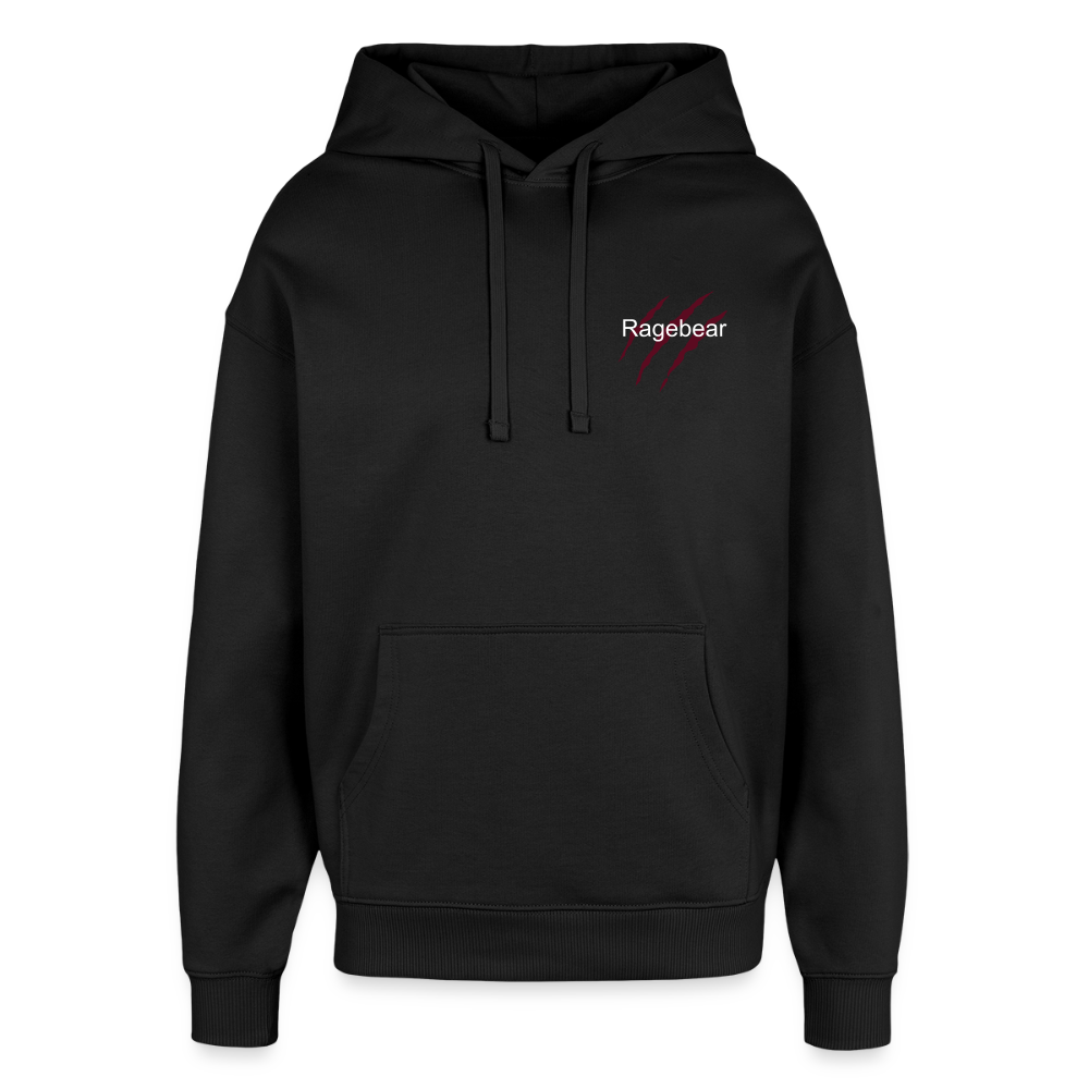 Miesten Huppari Oversized - musta