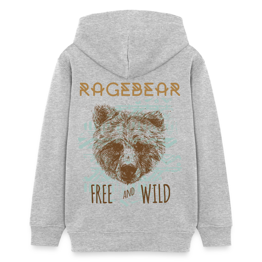 Nuorten huppari - harmaasävyinen