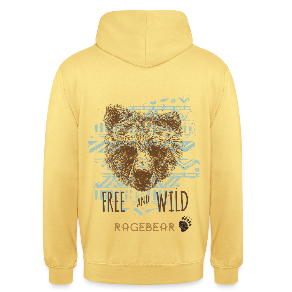 Huppari unisex - sitruunankeltainen