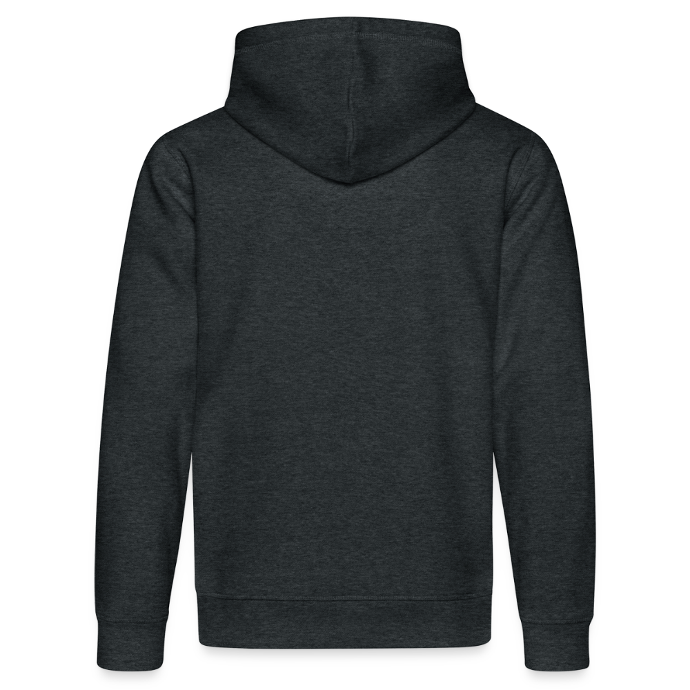 Huppari Miehet - tummanharmaa meleerattu