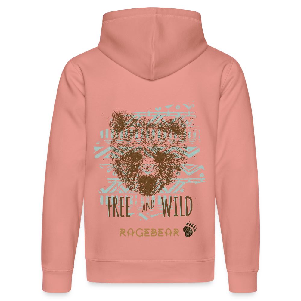 Unisex Huppari - vanha roosa