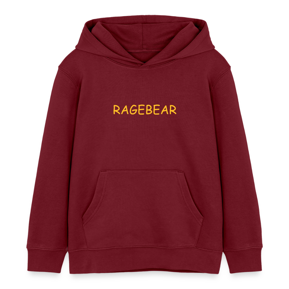 Lasten huppari - burgundin punainen