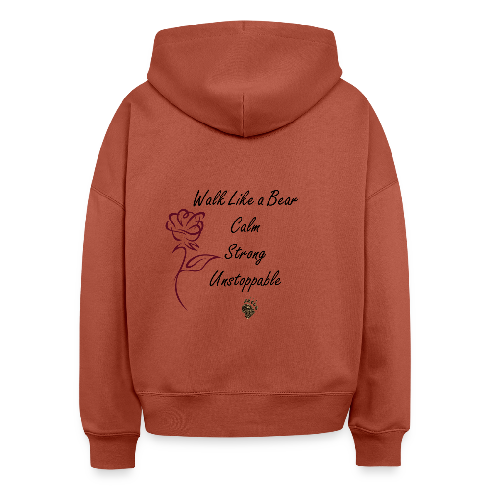 Huppari naiset - terrakotta