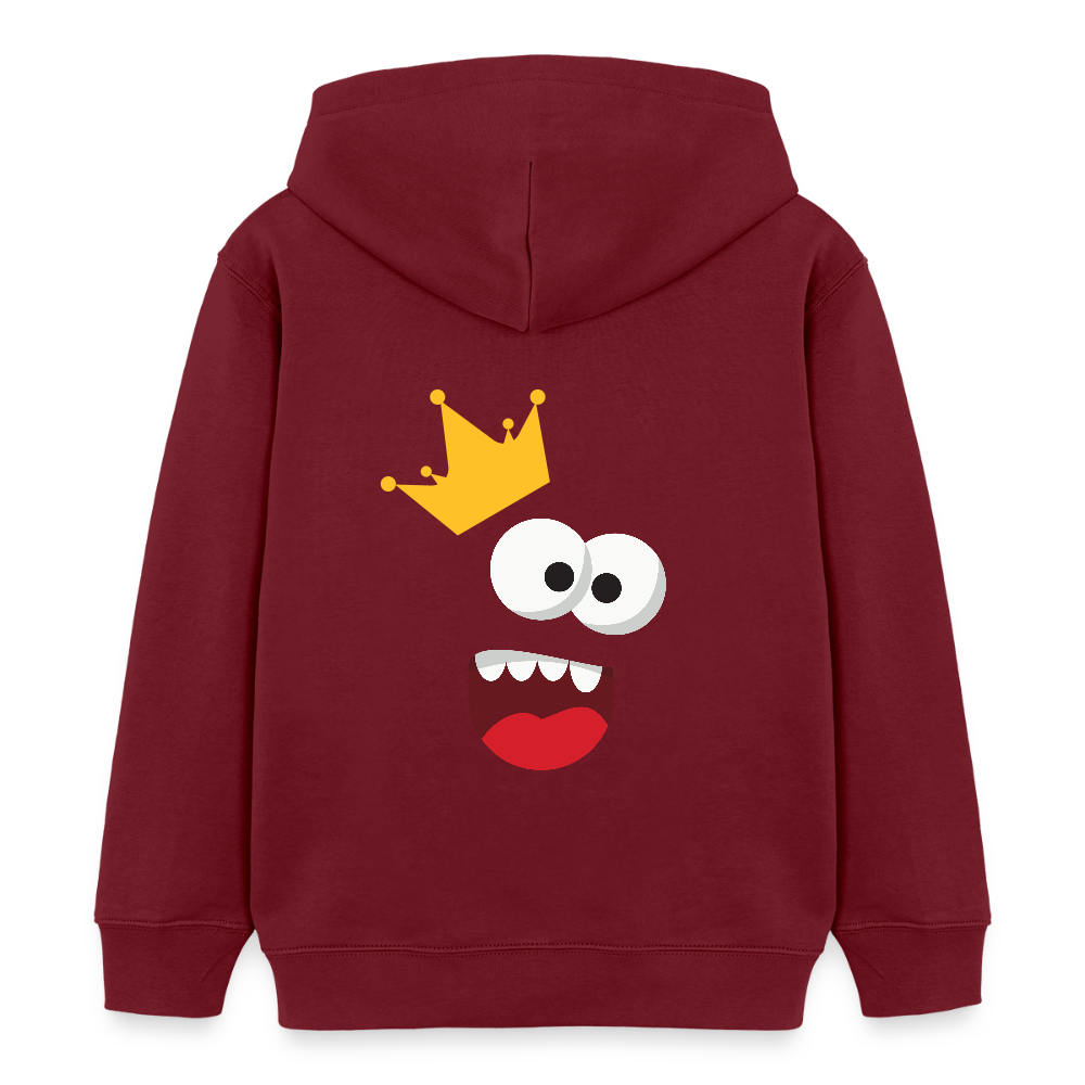 Lasten huppari - burgundin punainen